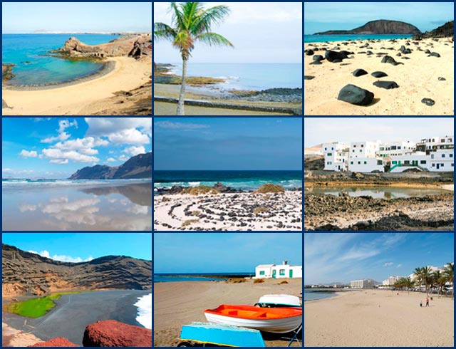 stranden van Lanzarote